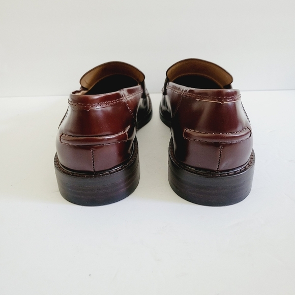 NEW Sam Edelman Colin Spiced Brandy Leather Loafers Size 8.5 US - Picture 5 of 8
